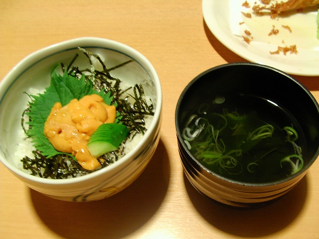 うに丼 /